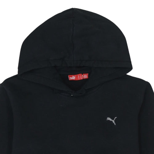Puma Men's Black Pullover Hoodie Size L Regular Fit Sportswear