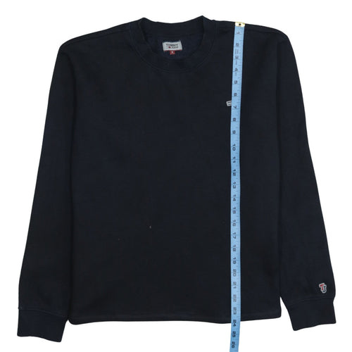 Tommy Jeans Men’s Blue Logo Crew Neck Sweatshirt Size S
