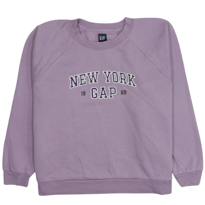 GAP Women's Purple New York 1969 Pullover Sweatshirt Size L