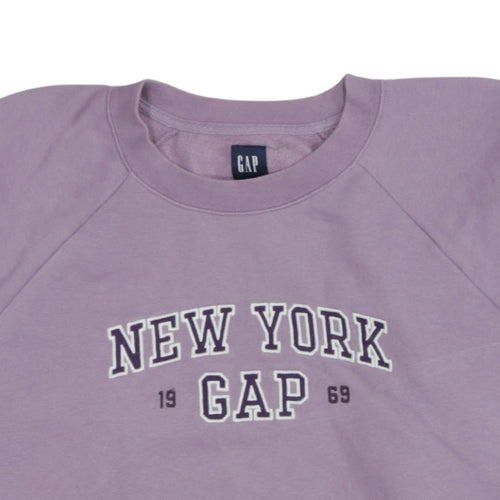 GAP Women's Purple New York 1969 Pullover Sweatshirt Size L