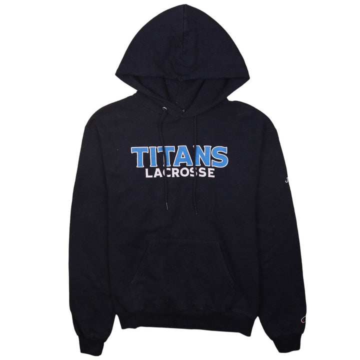 Champion Womens Black Titans Lacrosse Pullover Hoodie Size S