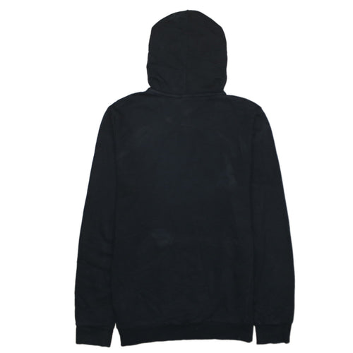 Adidas Boys Black Pullover Hoodie 15-16 Years Logo Sportswear