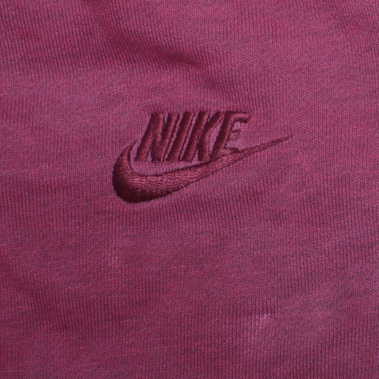 Nike Women Pink Fleece Jogger Sweatpants M Activewear Tapered