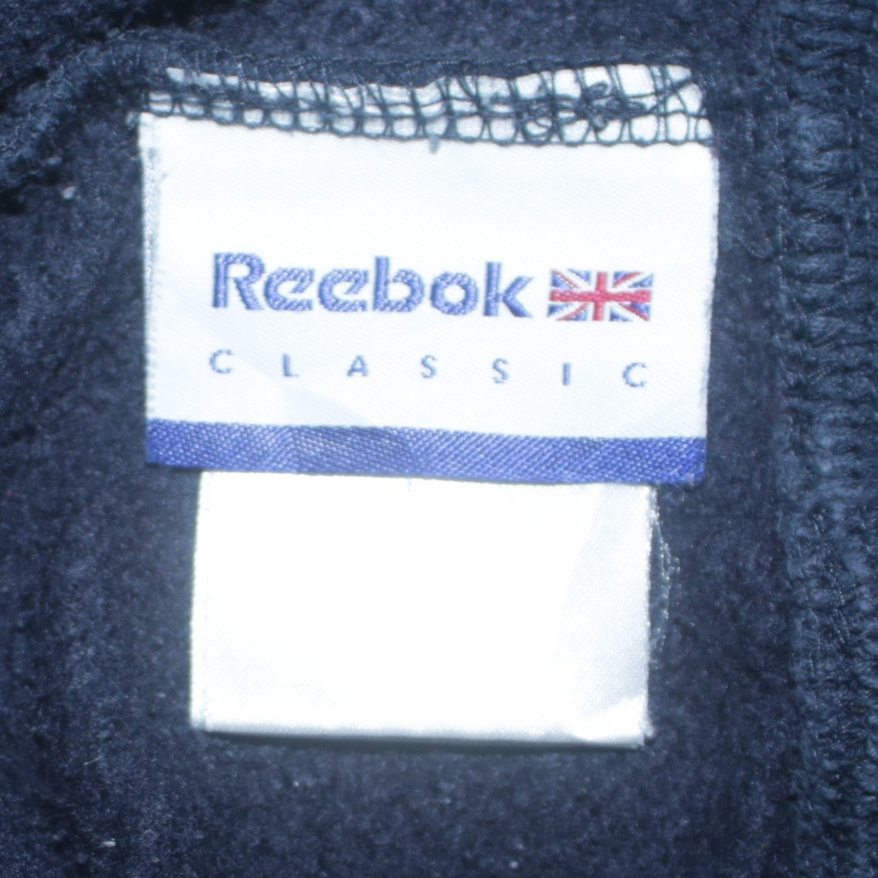 Reebok Classic Men's Blue Pullover Hoodie XL Retro Sportswear