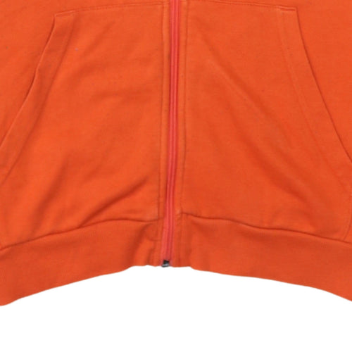 Kappa Boys Orange & Navy Full Zip Hoodie 14 Years 164cm Cotton Blend