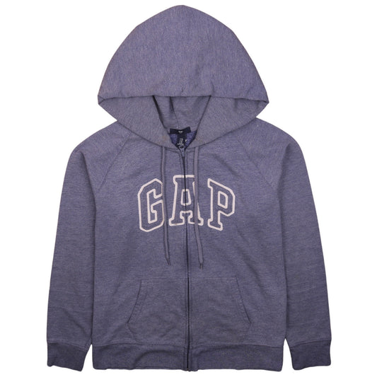 Gap Womens Blue Full Zip Hoodie XL Hooded Sweatshirt