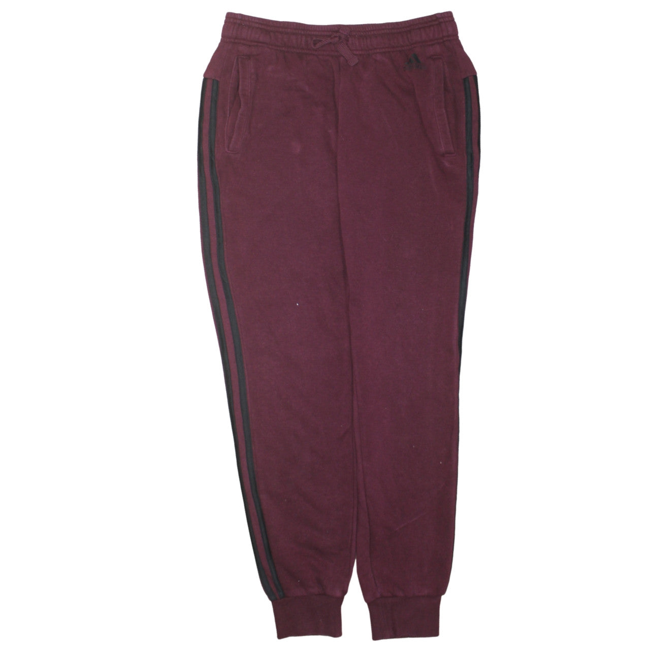 Adidas Men's Brown Jogger Sweatpants S Regular Fit Fleece