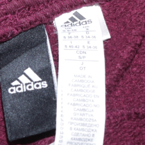 Adidas Men's Brown Jogger Sweatpants S Regular Fit Fleece