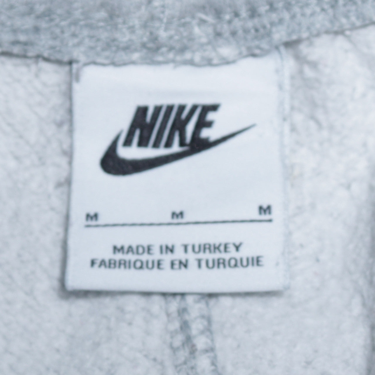 Nike Men's Grey Jogger Trousers M Regular Fit Cotton Blend