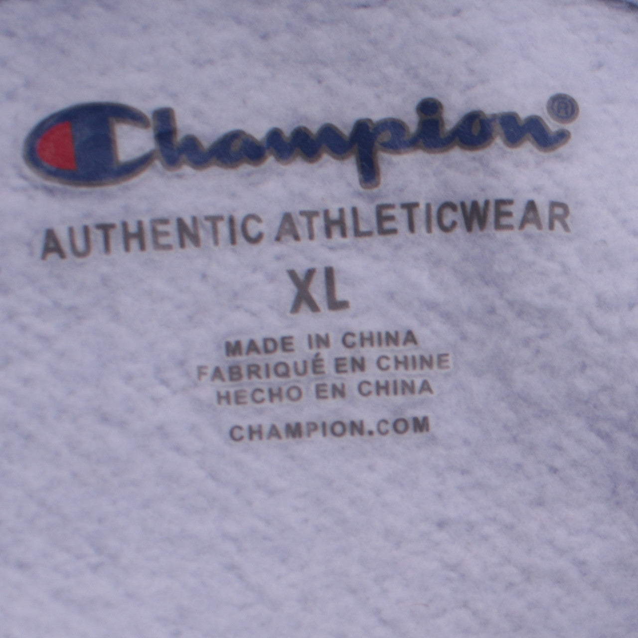 Champion Womens Lilac Hoodie XL Pullover Embroidered Logo Casual