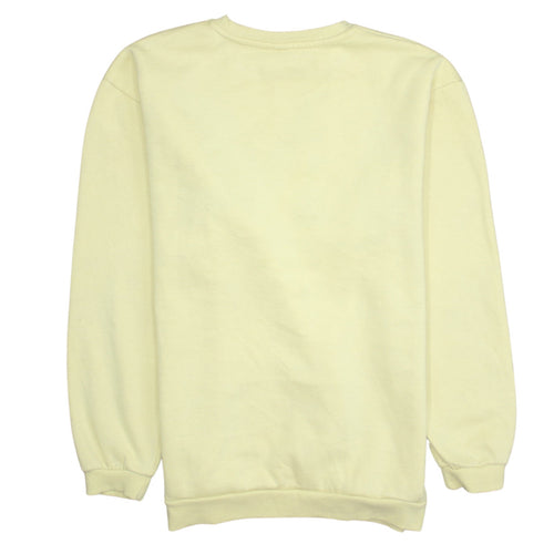Disney at Primark Boys Yellow Mickey Mouse Sweatshirt 14-15 Years Crew Neck