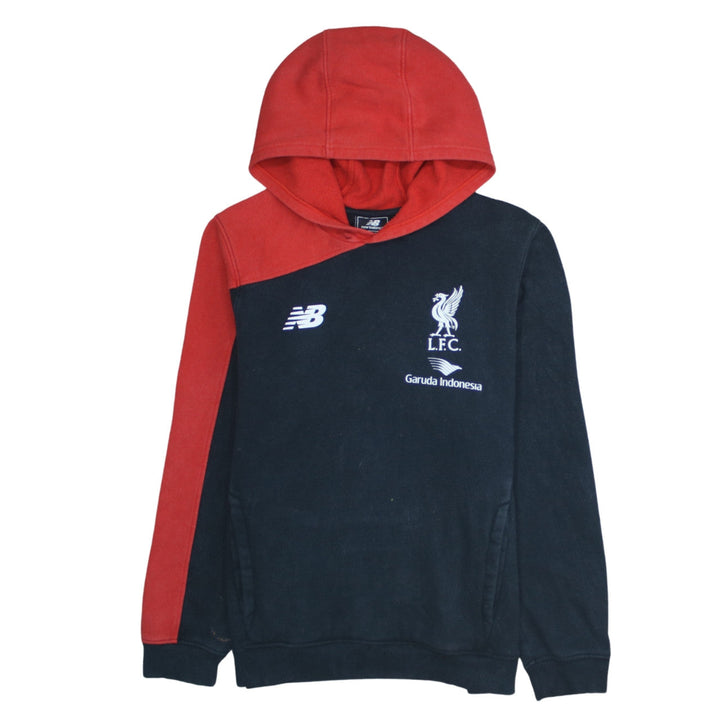 New Balance Men's Black Red LFC Pullover Hoodie Size M