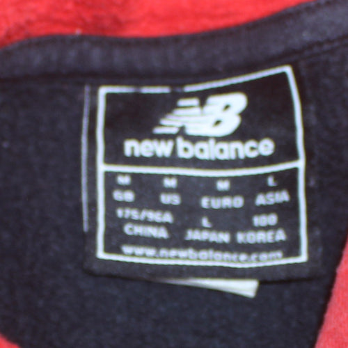New Balance Men's Black Red LFC Pullover Hoodie Size M