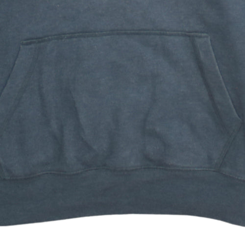 GAP Kids Boys Blue Pullover Hoodie XXL Cotton Blend Logo Sweatshirt