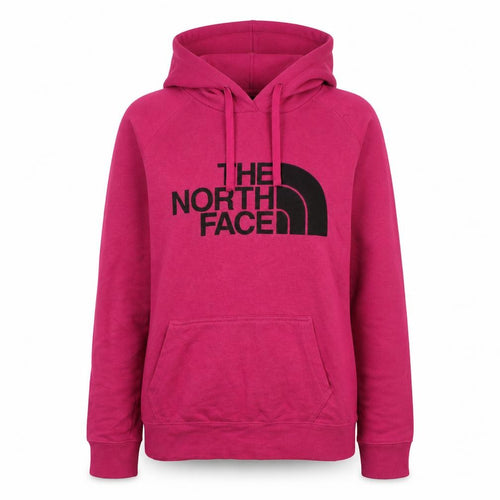 The North Face Women’s Pink Pullover Hoodie M Regular Fit Logo Design