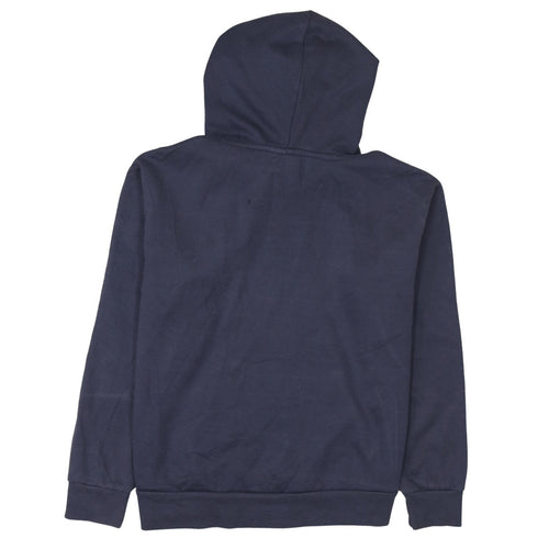 Disney Womens Navy Dumbo Graphic Pullover Hoodie Size S 10/12