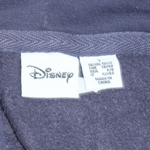 Disney Womens Navy Dumbo Graphic Pullover Hoodie Size S 10/12
