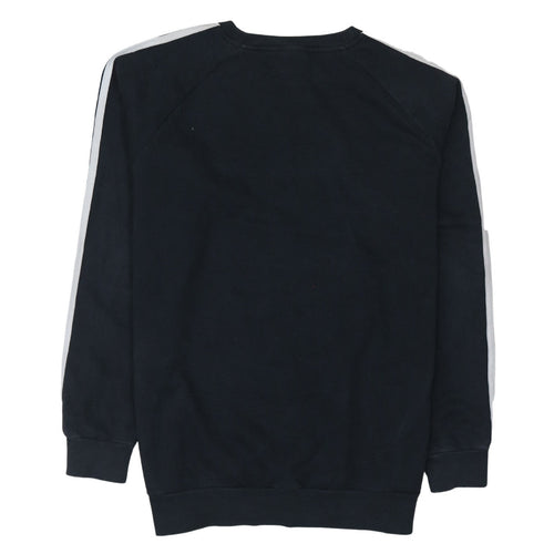 Adidas Womens Black Pullover Sweatshirt XS Classic Crew Logo