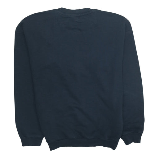 Adidas Womens Black Crew Neck Pullover Sweatshirt UK 6 XS