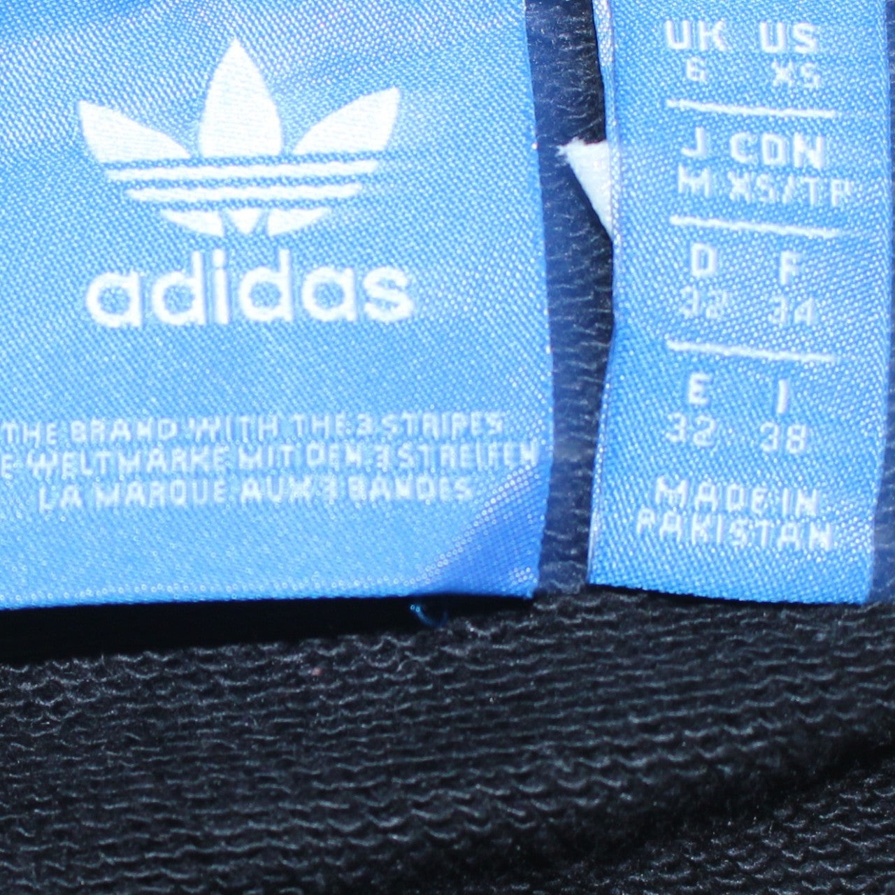 Adidas Womens Black Crew Neck Pullover Sweatshirt UK 6 XS