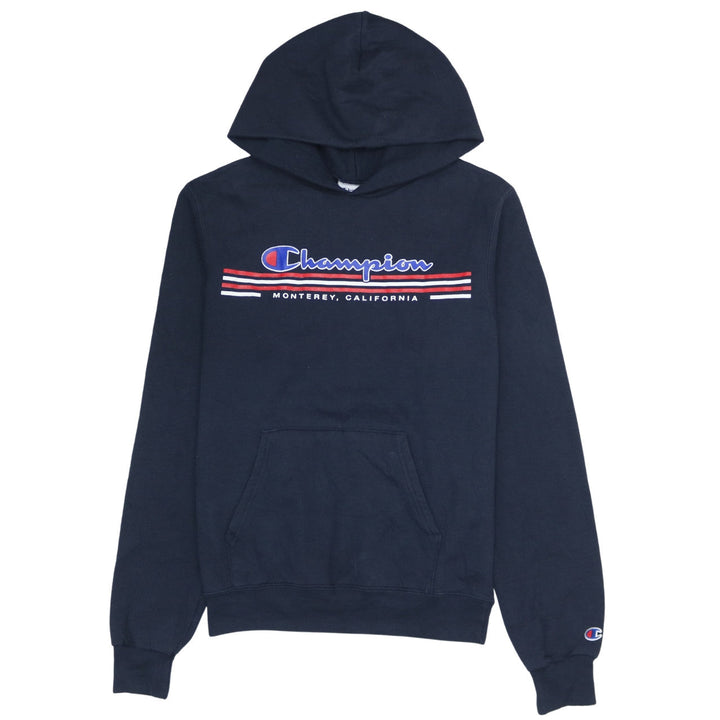 Champion Men's Blue XS Pullover Hoodie Monterey California Logo