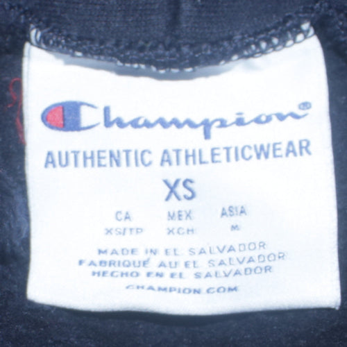 Champion Men's Blue XS Pullover Hoodie Monterey California Logo