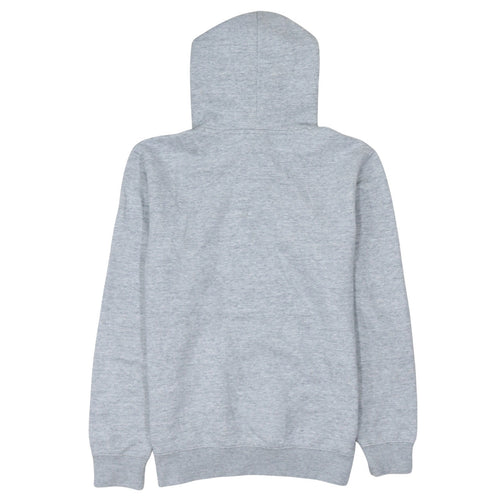 Champion Men’s Grey Pullover Hoodie Small Embroidered Logo Fleece