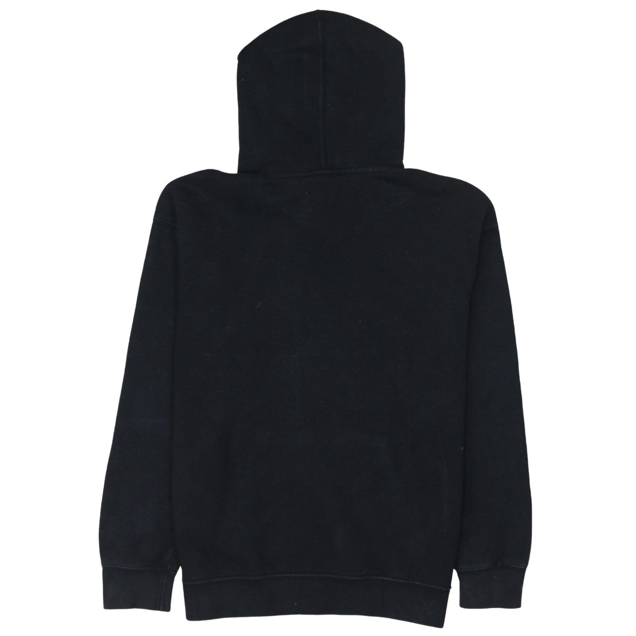 Adidas Womens Black Pullover Hoodie Size M Graphic Logo Print