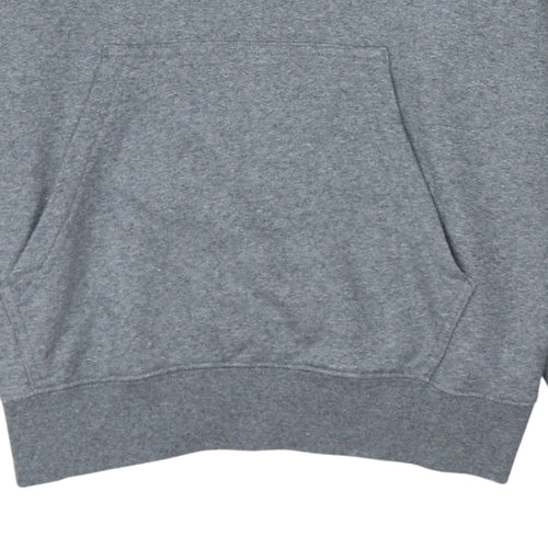 Champion Men's Grey Pullover Hoodie Large Regular Fit