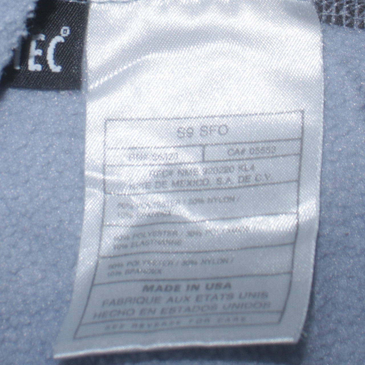 Nike ACG Women Blue Full Zip Thermal Sweatshirt Size M