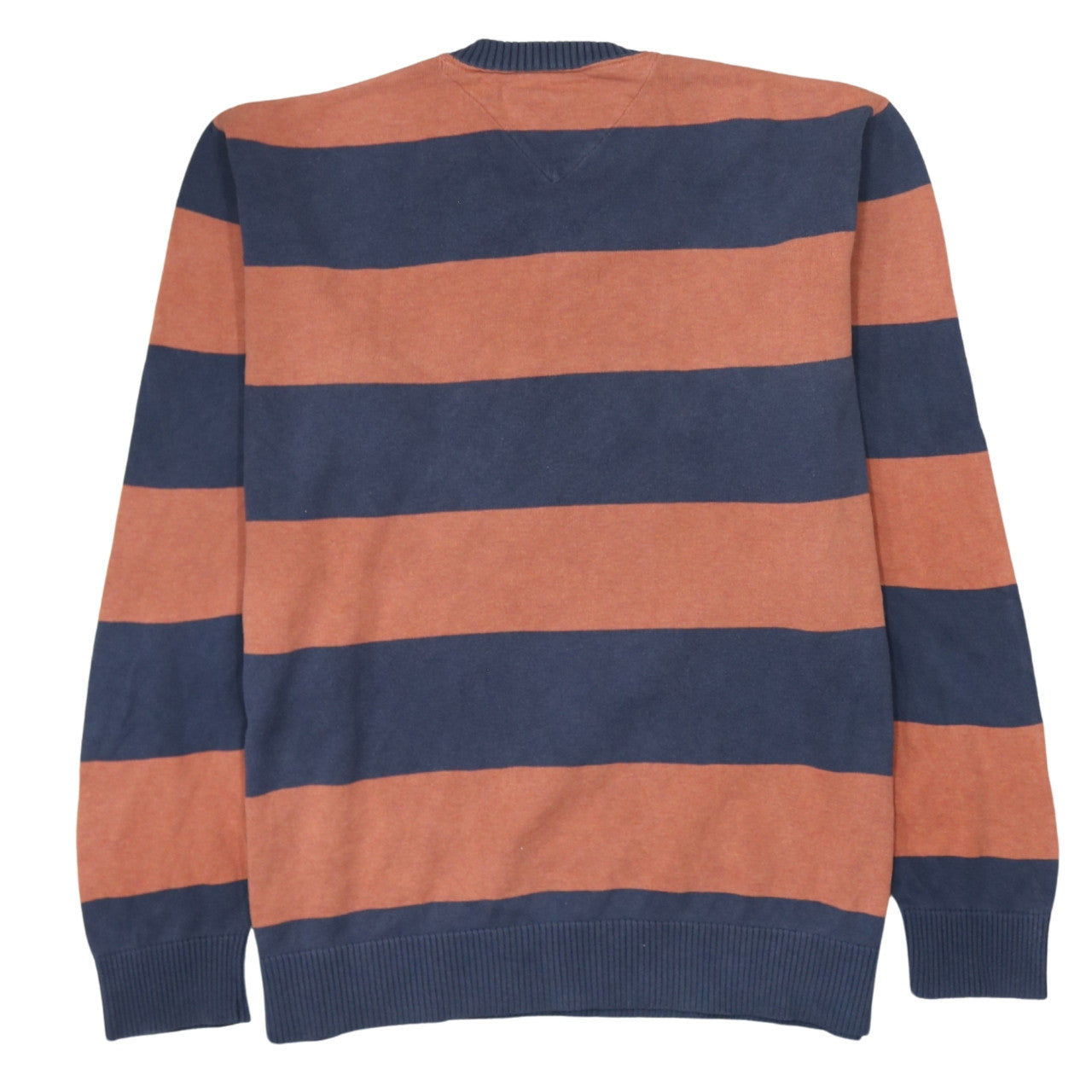 Tommy Hilfiger Men’s Multicoloured Cotton V-Neck Jumper L