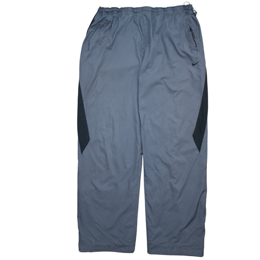 Nike Mens Grey XL Windbreaker Trousers Elastic Waist Pockets
