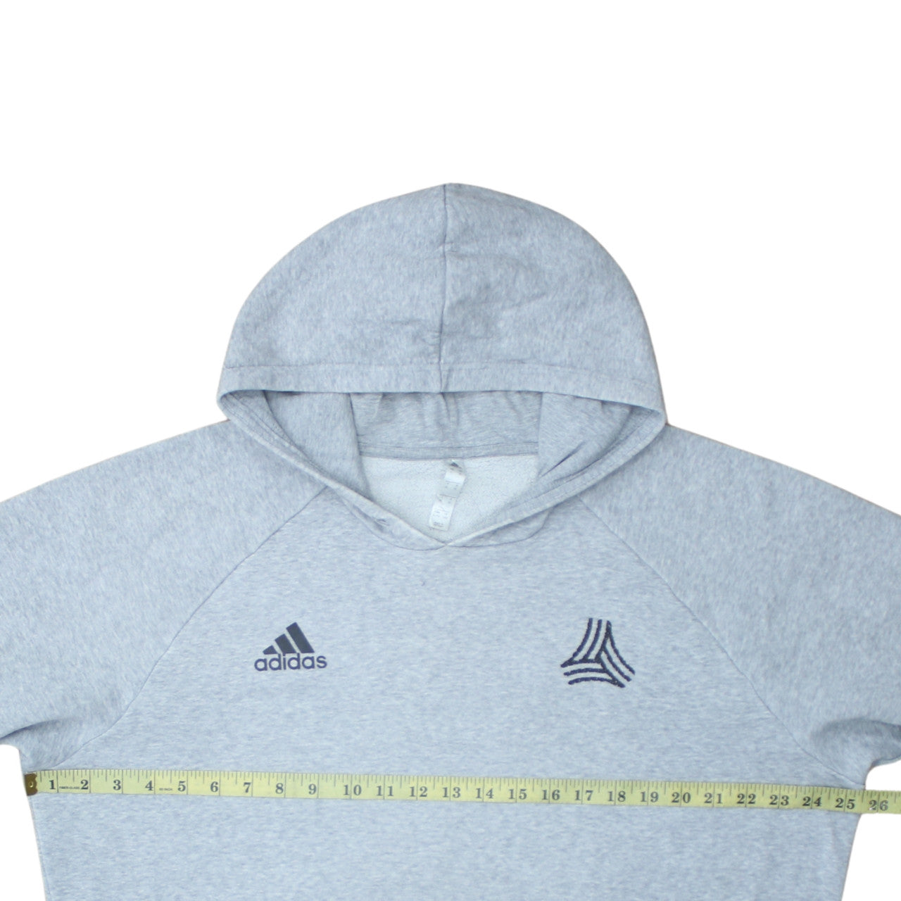 Adidas Men's Grey XL Pullover Hoodie Fleece Sports Sweatshirt