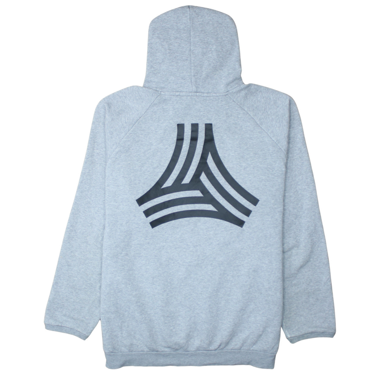 Adidas Men's Grey XL Pullover Hoodie Fleece Sports Sweatshirt