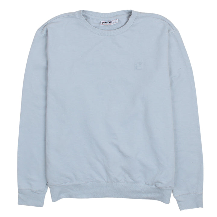 FILA Men's Blue XL Pullover Crew Neck Sweatshirt