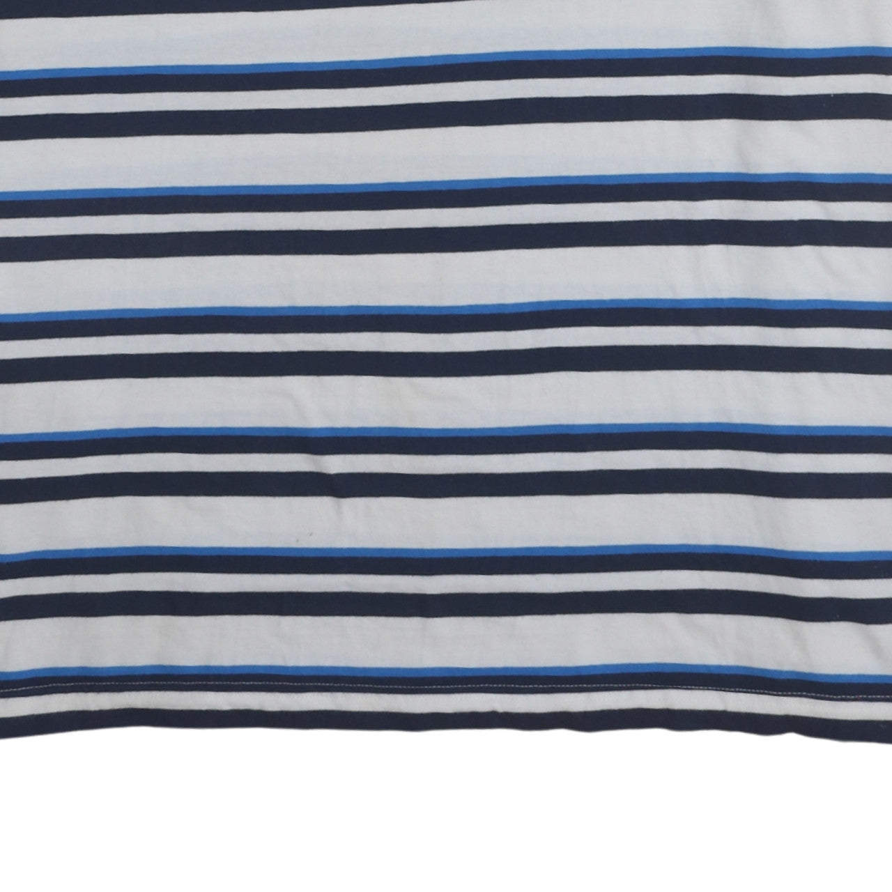 Puma Men's Blue Striped 2XL Cotton Polo Shirt