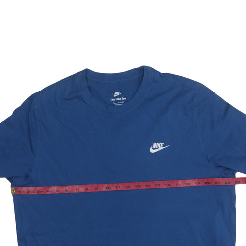 Nike Men's Blue XL Crew Neck Sports T-Shirt