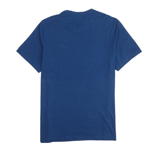 Nike Men's Blue XL Crew Neck Sports T-Shirt
