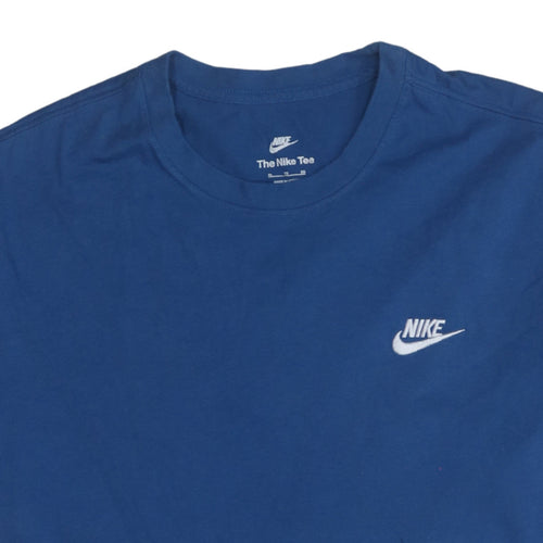 Nike Men's Blue XL Crew Neck Sports T-Shirt