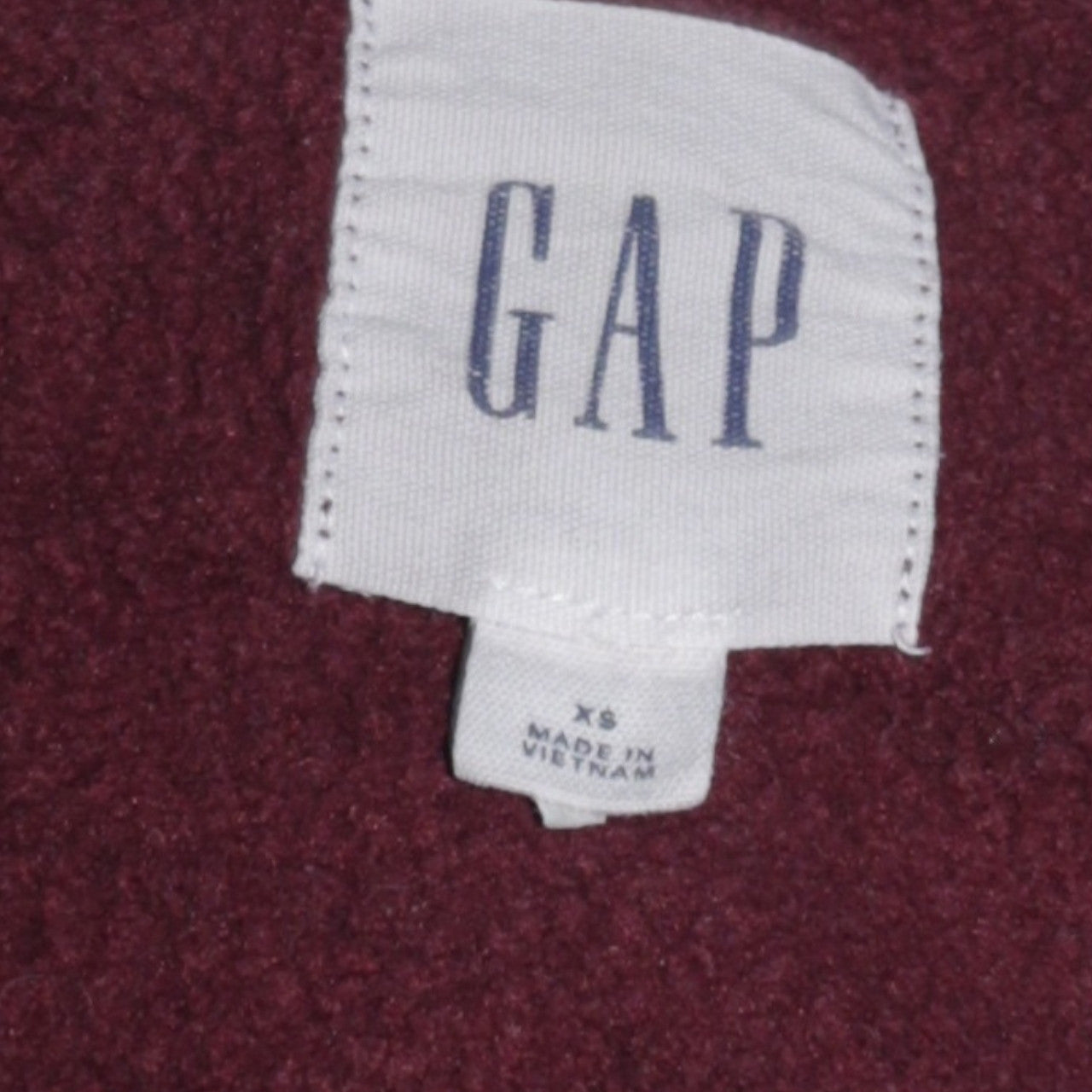 GAP Men's Brown Crew Neck Fleece Sweatshirt XS Regular Fit