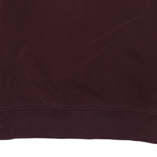 GAP Men's Brown Crew Neck Fleece Sweatshirt XS Regular Fit