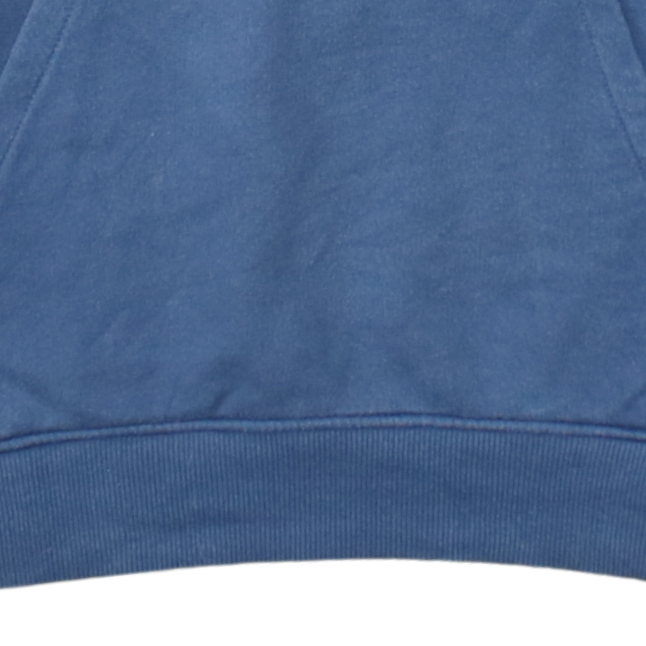 The North Face Womens Blue Pullover Hoodie Medium 100% Cotton Logo Casual