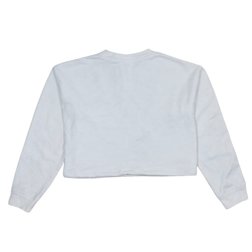 Levi's Women's White XS Pullover Sweatshirt with Red Logo Trim