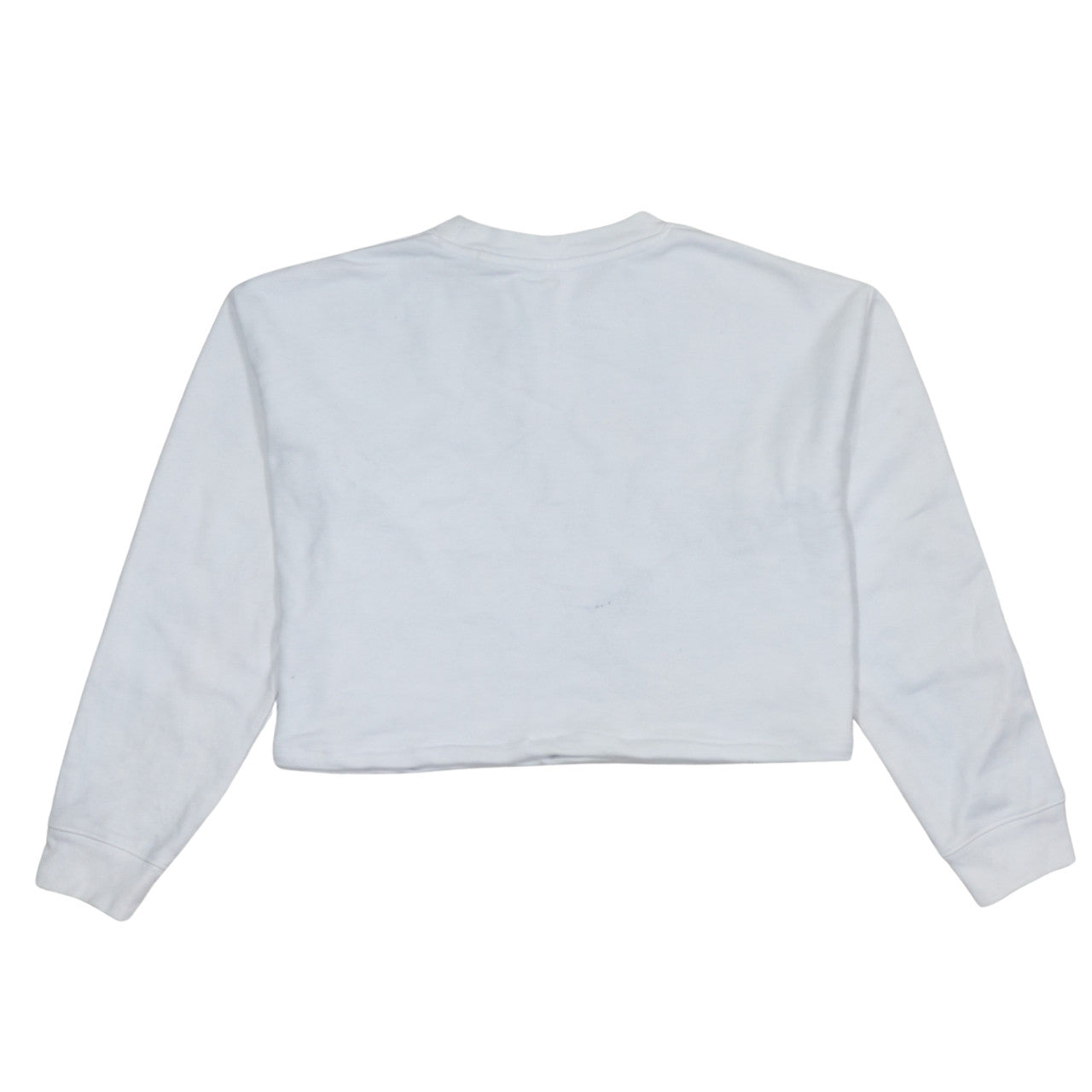 Levi's Women's White XS Pullover Sweatshirt with Red Logo Trim