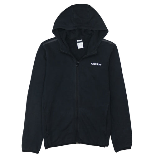 adidas Men's Black Full Zip Hoodie Size M Active Sportswear