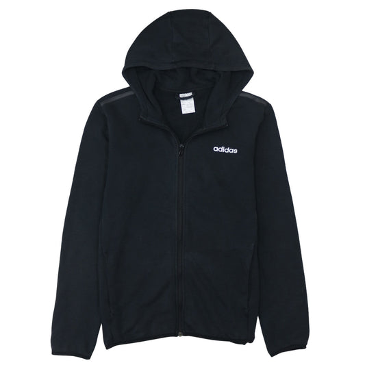 adidas Men's Black Full Zip Hoodie Size M Active Sportswear