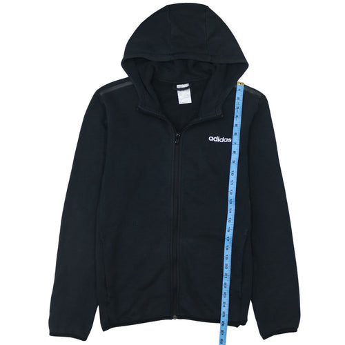 adidas Men's Black Full Zip Hoodie Size M Active Sportswear