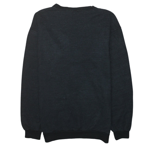 Hard Rock Cafe London Men's Black L Vintage 80s Sweatshirt