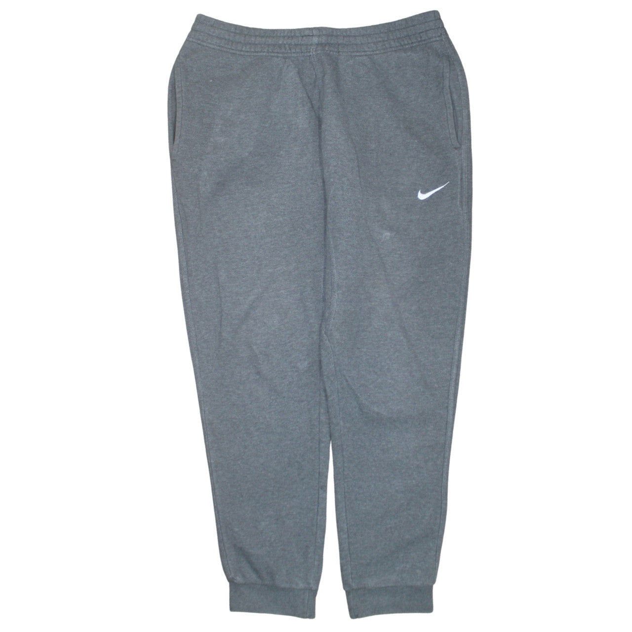Nike Men's Grey Jogger Sweatpants M Regular Fit Tapered Leg