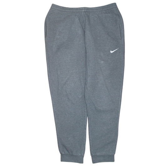 Nike Men's Grey Jogger Sweatpants M Regular Fit Tapered Leg